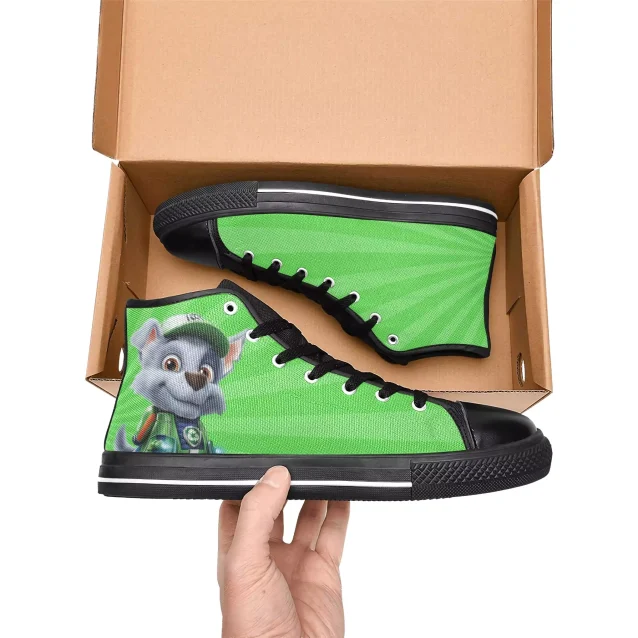 Chase after fun with Paw Patrol Rocky Light-Up Kids' Shoes!