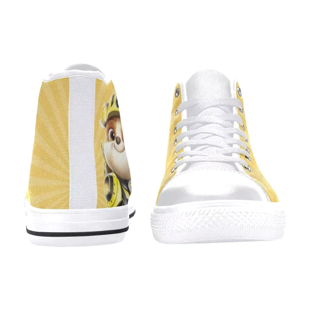 Comfy Paw Patrol Rubble Sneakers for Kids: All-day comfort for little heroes!