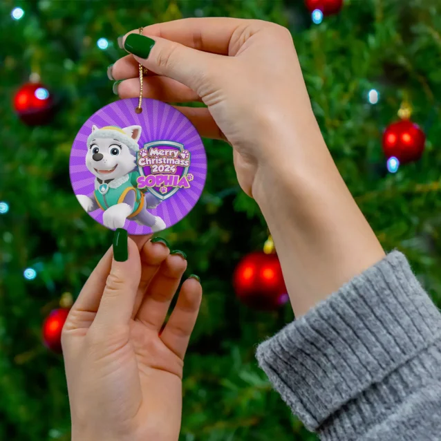 Paw Patrol Christmas ornament, perfect for any fan.