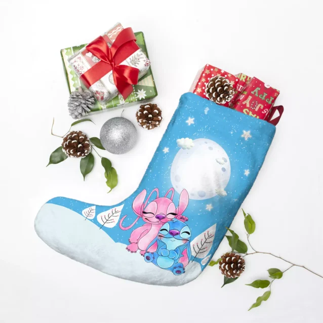 Personalized Disney Stitch Christmas Stocking for Kids