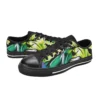 Side angle of retro comic book style Hulk high-tops featuring classic Marvel artwork.