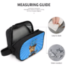 Paw Patrol lunch bag opened to show the food-safe aluminium foil lining, the wipe-clean interior and the water-resistant polyester shell.