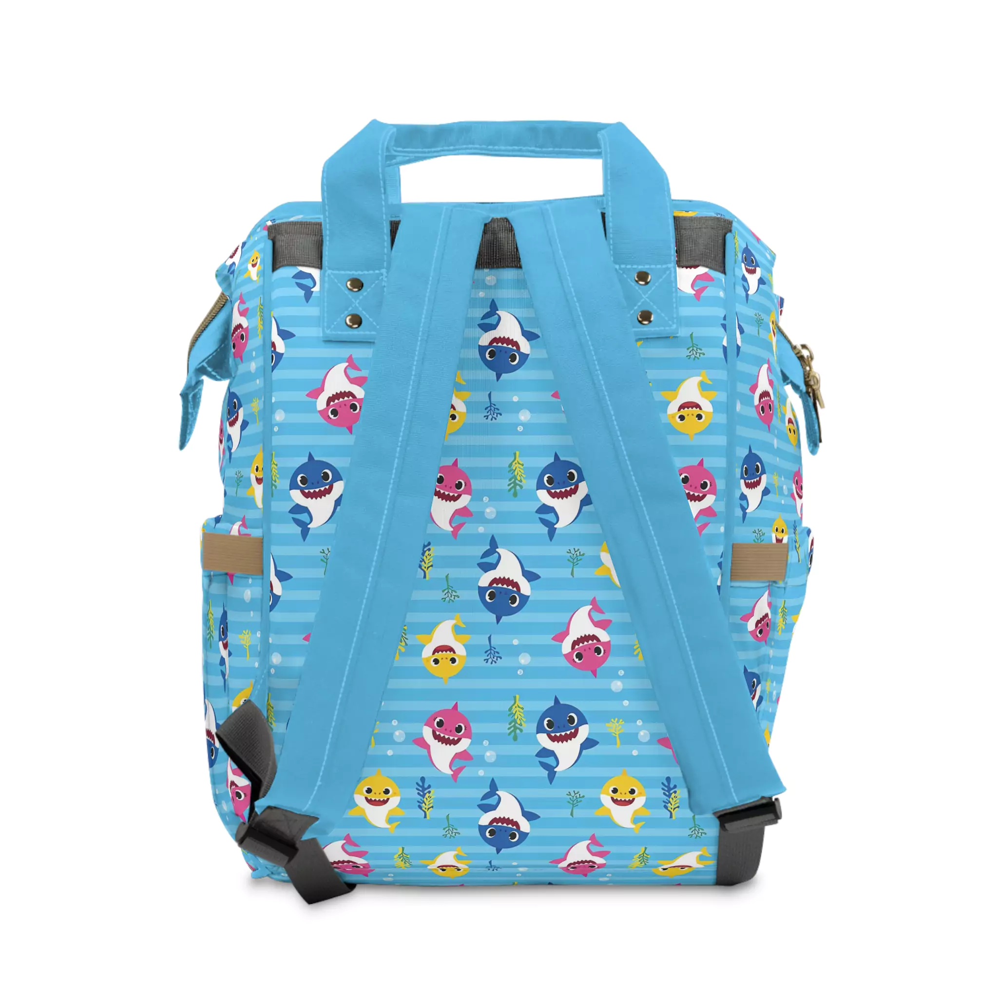 baby shark mini backpack 11In The back panel and adjustable straps are padded for additional comfort baby shark mini backpack 14