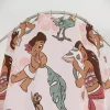 Moana and friends ocean adventure shower curtain for kids' bathroom.