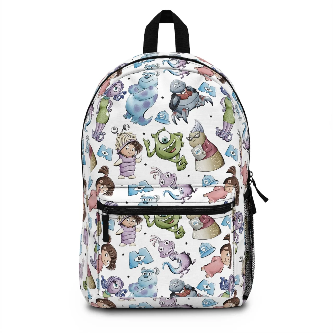 Custom Monsters Inc Backpack | Personalized Kids School Bag Set