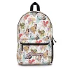 A customizable Disney Princess knapsack for kids, displayed from the front with a personalized name patch reading 'Sophia'.