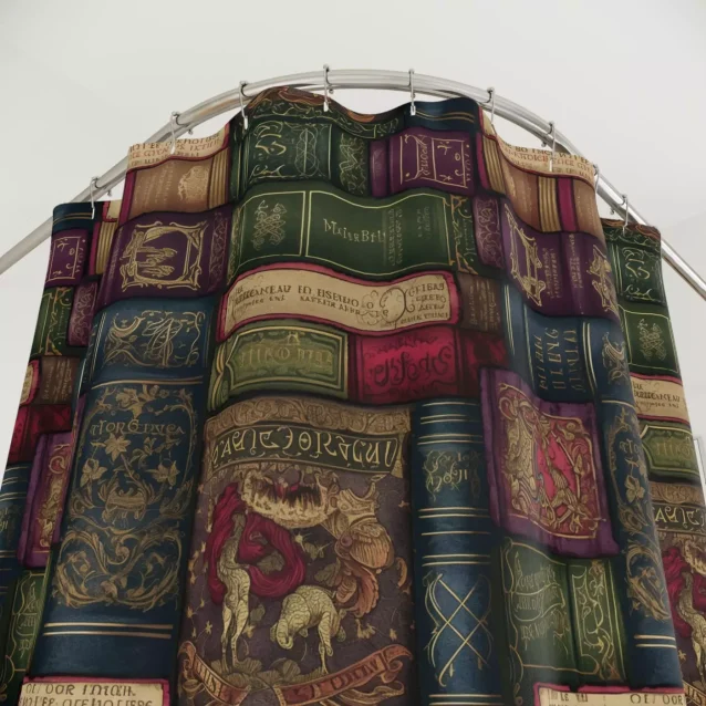 Transform your shower into a magical escape with this detailed Hogwarts Castle print shower curtain. Made from durable, waterproof polyester.