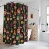 Colorful and durable Harry Potter shower curtain with the four Hogwarts house logos. A perfect addition to any fan's bathroom decor
