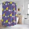 Cute Sanrio Hello Kitty and friends fabric shower curtain.
