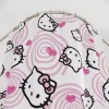Kids' bathroom shower curtain featuring Hello Kitty.