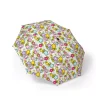 The comfortable gripped plastic handle of the Hello Kitty umbrella.
