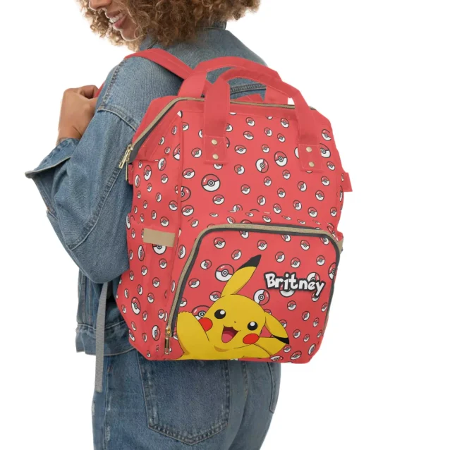 Geeky gaming diaper bag for parents