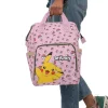 The side pockets of the Pokémon backpack diaper bag