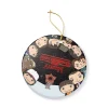 Close-up of a custom Stranger Things ornament with the name 'Mike' and year '2025'.