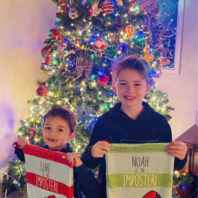 Among Us Christmas Stockings photo review