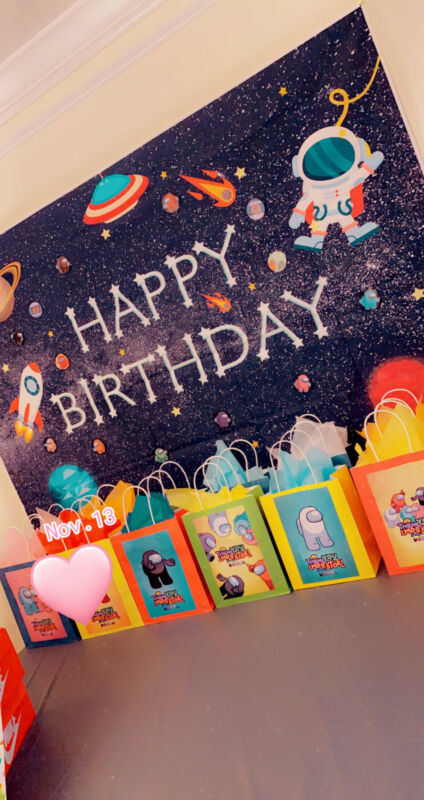 Among Us Goodie Bags | Printable Party Favor Bag Fronts photo review