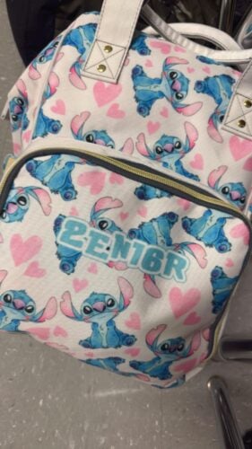Stitch Diaper Backpack Bag photo review