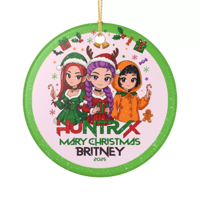 2025 Kpop Demon Hunters Holiday Decor K-Pop Group Figurine