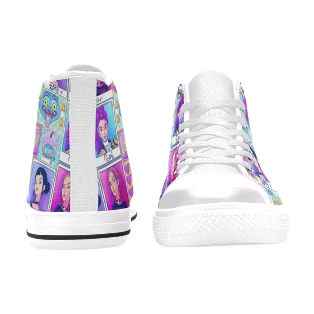 "Gift for Kpop fan: Kpop Demon Hunters kids' sneakers."