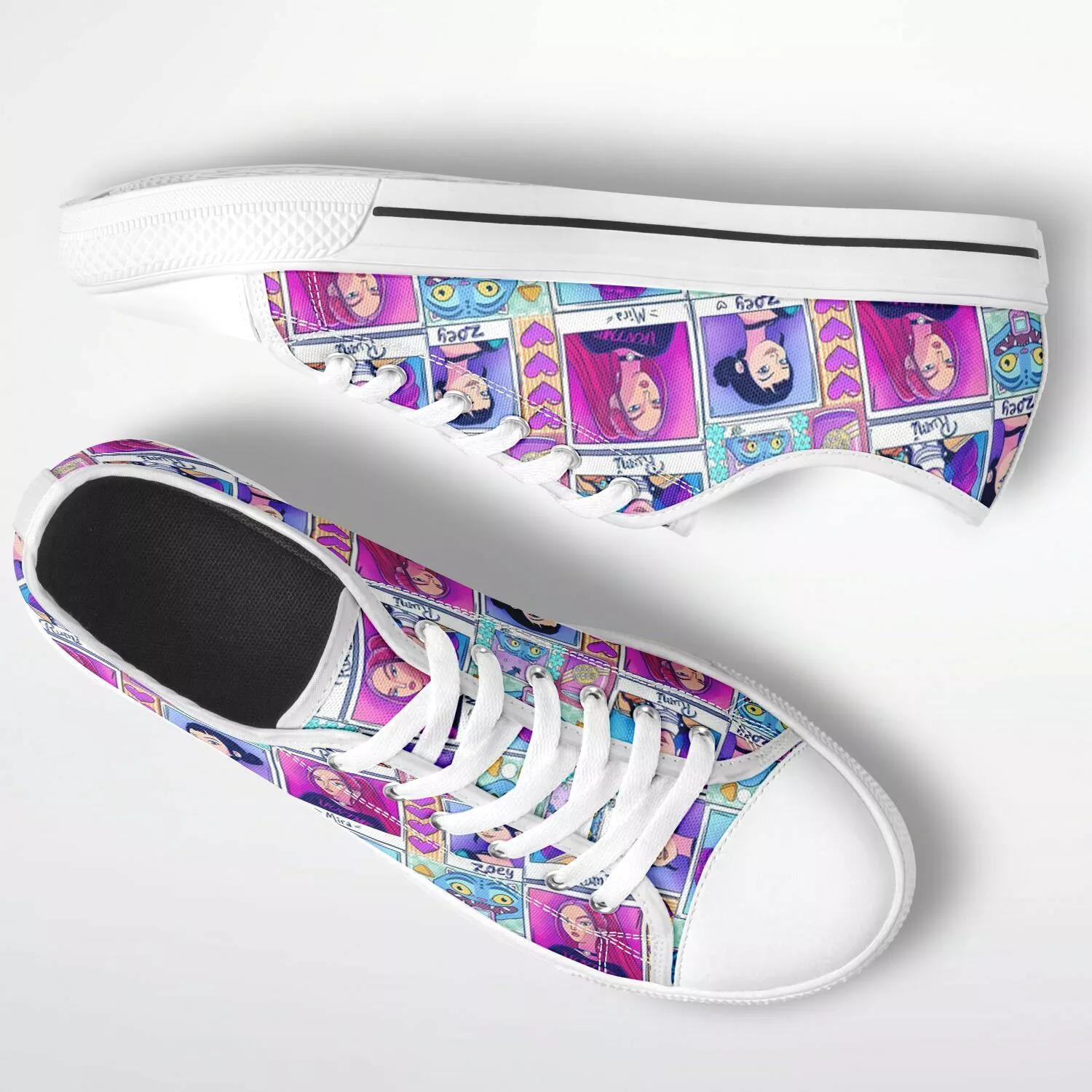 Kpop Demon Hunters Sneakers | Low-Top Edition