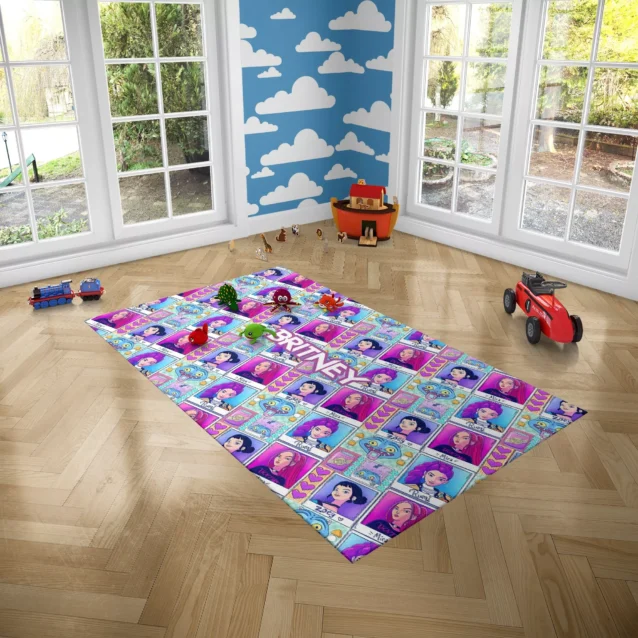 Kpop Demon Hunters Rug | HUNTR/X Kids Area Rug