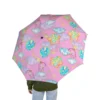 Waterproof transparent POE fabric on the clear Care Bears dome umbrella for children.