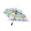 Care Bears compact umbrella in Cheer Pink featuring classic character artwork.