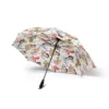 Disney Princess dome umbrella in pink featuring Cinderella, Ariel, and Belle characters.