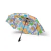 The Garfield umbrella folded to 20.5 inches, ready for a bag.