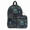 Custom Hellfire Club Stranger Things backpack with lunchbox bundle for elementary school.