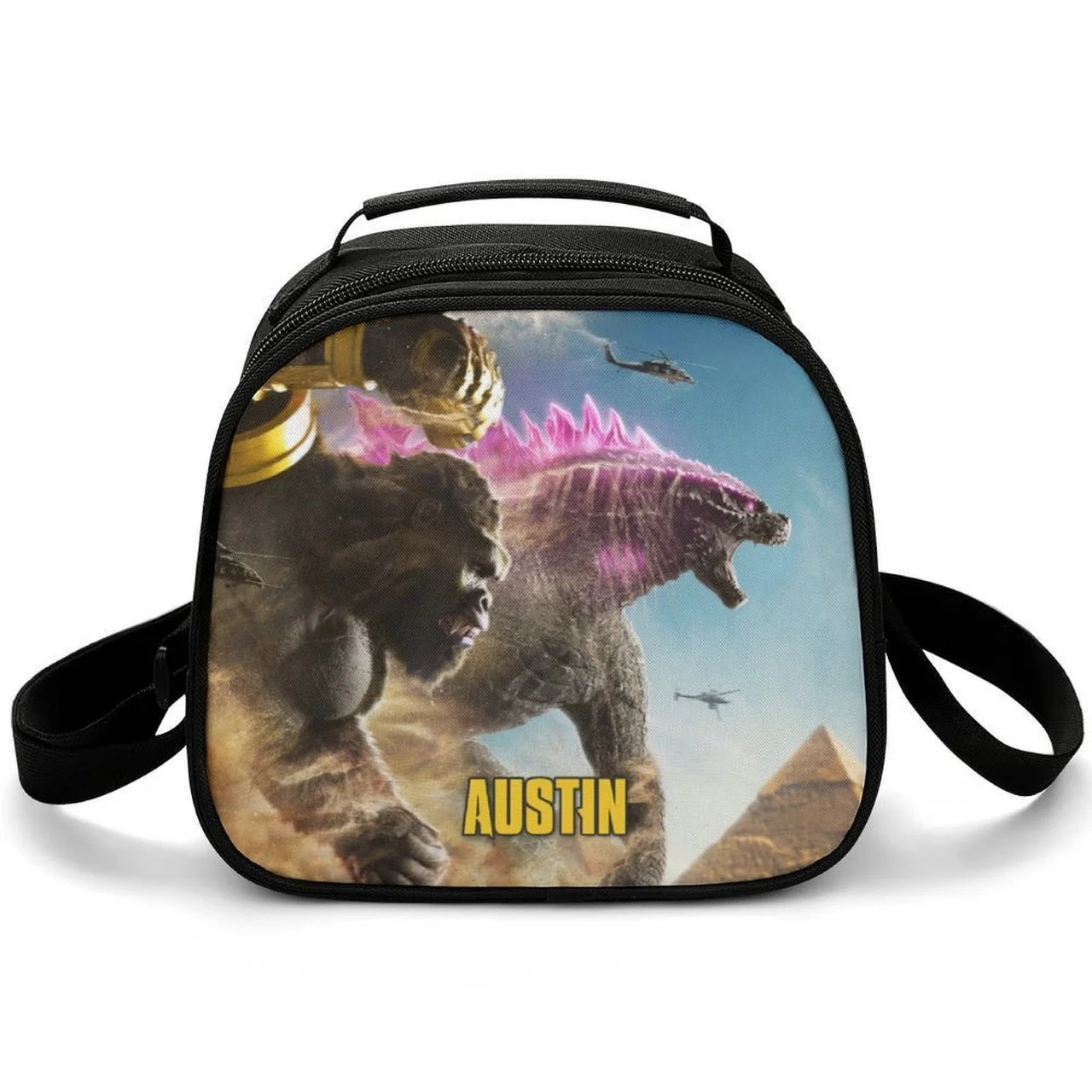 Godzilla Lunch Bag | Insulated Kaiju & King Kong Tote