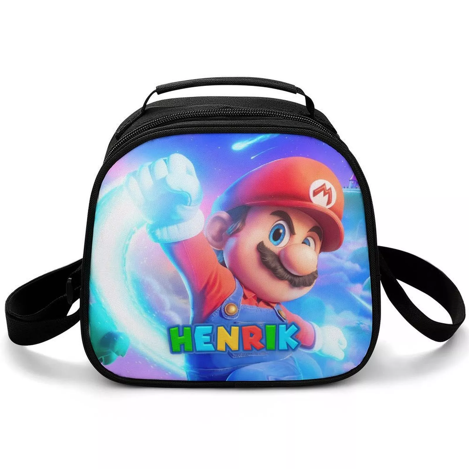 Super Mario Galaxy Lunch Bag: Insulated Kids’ Nintendo Tote