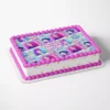Digital printable Kpop birthday cake decoration on pink frosting