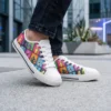 Adult mens Fortnite canvas gym shoes loot drop black variation