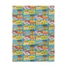 High-definition custom personalized Paw Patrol colorful pups edition fleece throw designed for toddler beds and strollers.