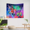 Custom Nintendo Mario and Yoshi birthday party backdrop.