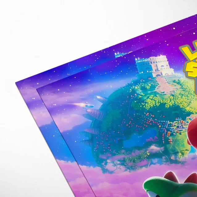 Action pose Super Mario birthday invitation for gamer boys