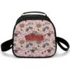 Reverse side padding overview on a Vecna edition custom print thermal lunch bag for school.
