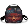 Custom Stranger Things insulated lunch box showing inverted Upside Down tracking variations