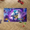 Large Super Mario playroom carpet with anti-slip backing