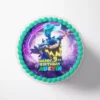Custom Bowser Jr and Chain Chomp edible cake image