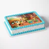 Super Mario Odyssey inspired desert party cake image