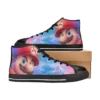 Soft foam breathable insole inside Super Mario space theme kids shoes.