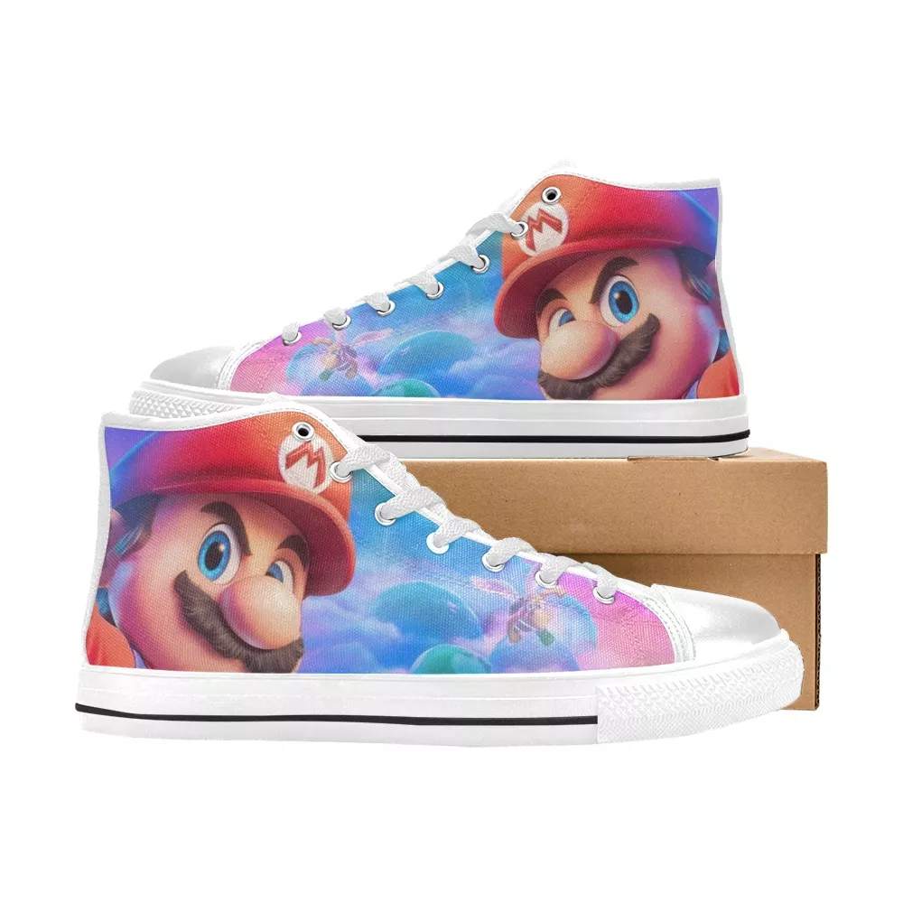 Super Mario Shoes for Boys & Girls | Galaxy Theme Sneakers