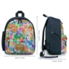 Small preschool sized ACNH bookbag featuring a personalized name sign.