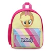 Lightweight yellow canvas backpack for kids with cute My Little Pony graphics