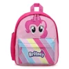Everyday travel backpack for kids showcasing fun pink Pinkie Pie character art.