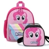 Matching 2-piece school set featuring a pink Pinkie Pie backpack and insulated lunch bag.
