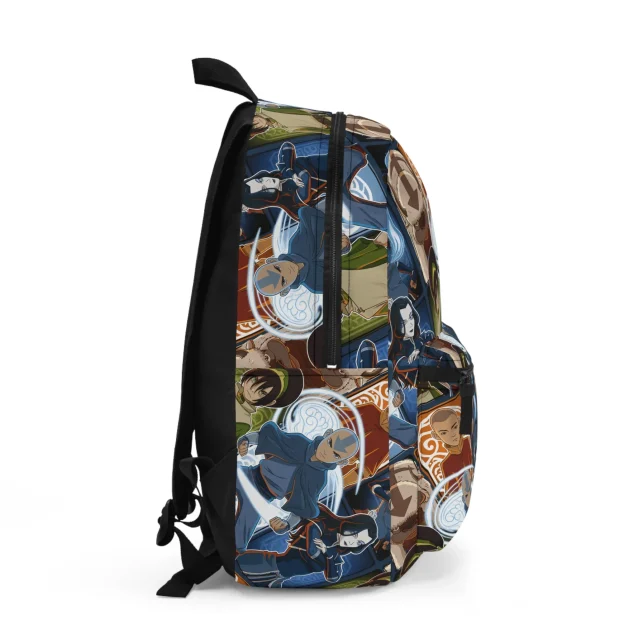 Side view of the Four Nations saga kids backpack