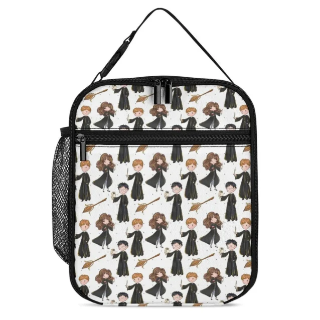 Harry and friends cartoon Harry Potter portable insulated lunch bag